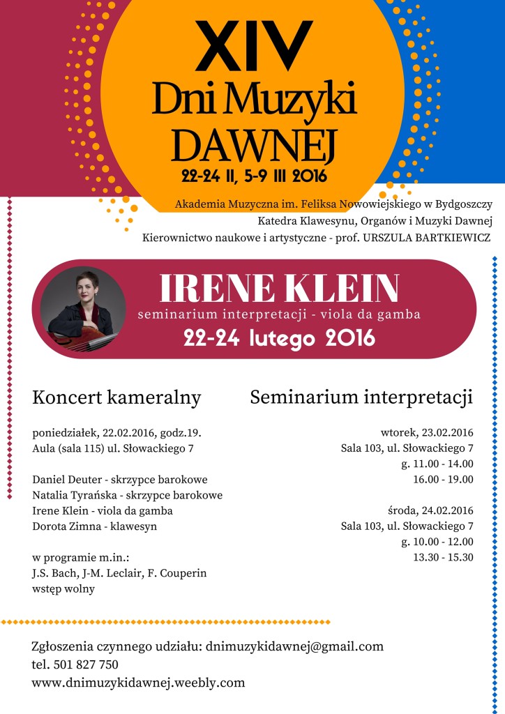 Dni Muzyki Dawnej_22.02.2016